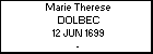 Marie Therese DOLBEC