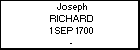 Joseph RICHARD