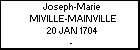 Joseph-Marie MIVILLE-MAINVILLE