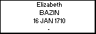Elizabeth BAZIN