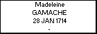 Madeleine GAMACHE