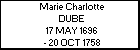 Marie Charlotte DUBE