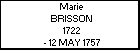 Marie BRISSON