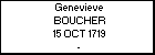 Genevieve BOUCHER
