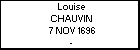 Louise CHAUVIN