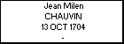 Jean Milen CHAUVIN