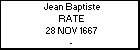 Jean Baptiste RATE