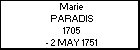 Marie PARADIS