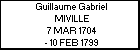 Guillaume Gabriel MIVILLE