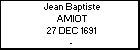 Jean Baptiste AMIOT