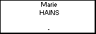 Marie HAINS