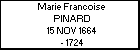 Marie Francoise PINARD