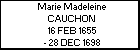 Marie Madeleine CAUCHON