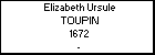 Elizabeth Ursule TOUPIN