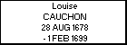 Louise CAUCHON