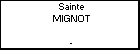 Sainte MIGNOT