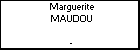 Marguerite MAUDOU