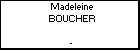Madeleine BOUCHER