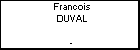 Francois DUVAL
