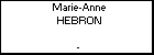 Marie-Anne HEBRON