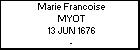 Marie Francoise MYOT