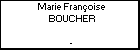 Marie Franoise BOUCHER