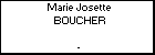 Marie Josette BOUCHER
