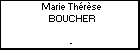 Marie Thrse BOUCHER
