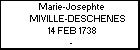 Marie-Josephte MIVILLE-DESCHENES