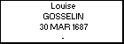 Louise GOSSELIN