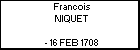 Francois NIQUET