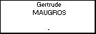 Gertrude MAUGROS