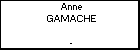 Anne GAMACHE